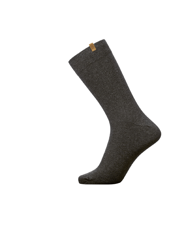 iZ Sock Copenhagen mørkegrå Luxury bomuldsstrømper unisex billede 6