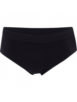 3 par Decoy Microfiber hipster trusse sort til kvinder