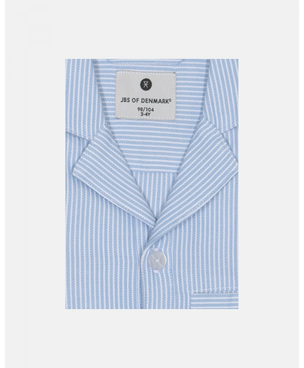 JBS of Denmark blåstribet bambus pyjamassæt til børn – gaveæske – Outlet billede 6