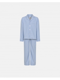 JBS of Denmark blåstribet bambus pyjamassæt til børn – gaveæske – Outlet