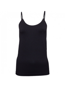 Decoy microfiber singlet med regulerbare stropper sort