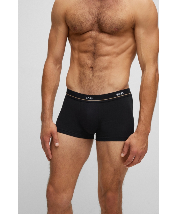 BOSS 5-pak sorte boksershorts til herre billede 4