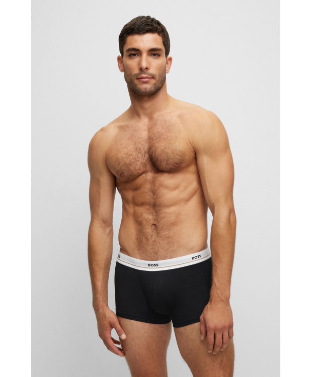 BOSS 5-pak sorte boksershorts til herre billede 6
