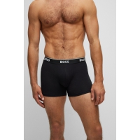 BOSS 3-pak boksershorts i sort og grå til herre