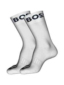 BOSS 2-pak hvide sportsstrømper til herre – 39–46