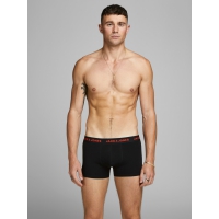 Jack & Jones 7-pak sorte boxershorts til herre