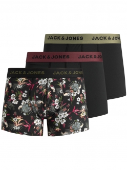 Jack & Jones 3-pak microfiber-boxershorts til herre