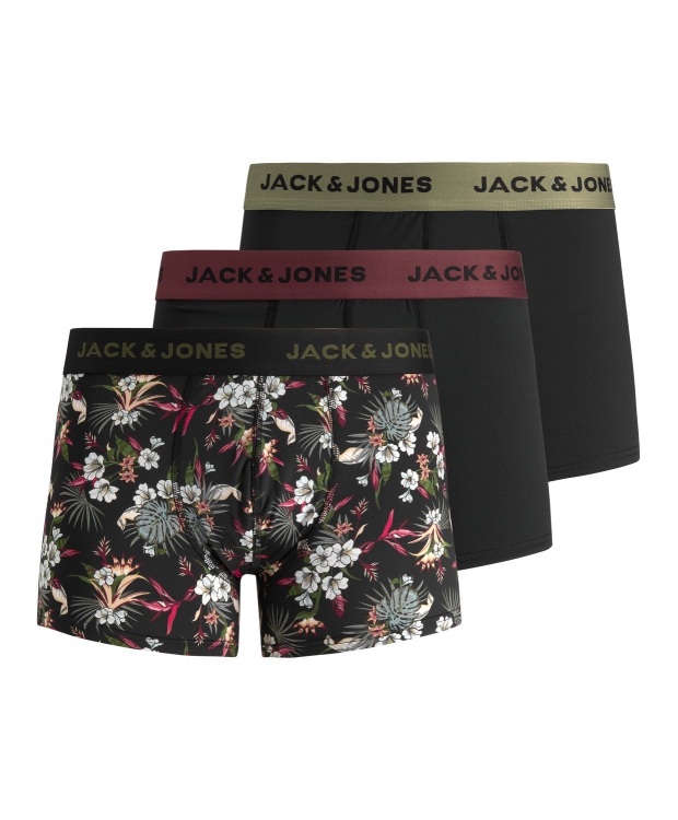 Jack & Jones 3-pak microfiber-boxershorts til herre billede 1