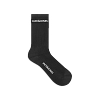 Jack & Jones 5-pak sorte tennisstrømper til herre – onesize