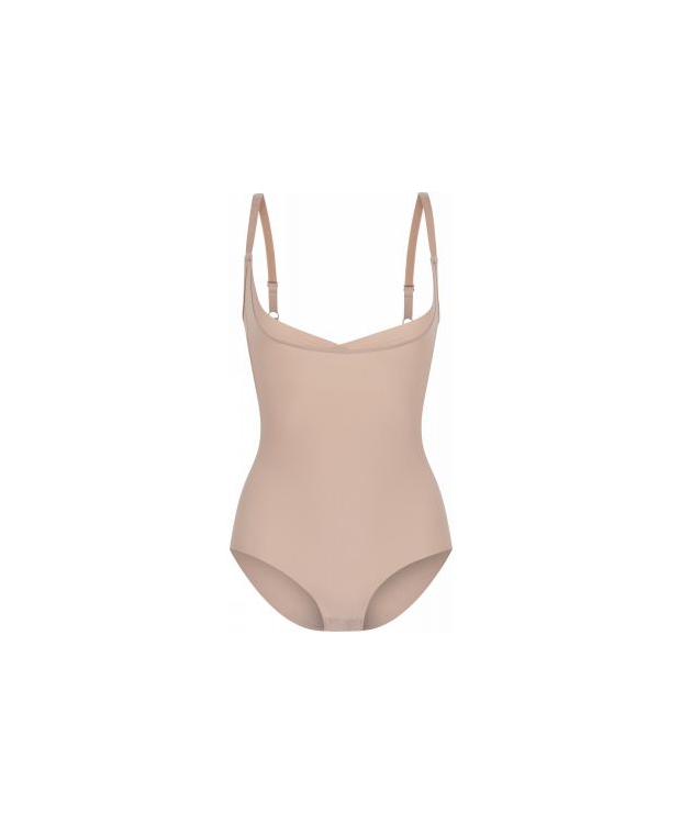Decoy shapewear-bodystocking i nude til kvinder billede 2