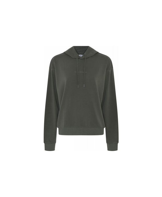 JBS of Denmark bambus-hoodie i dark olive til kvinder billede 1