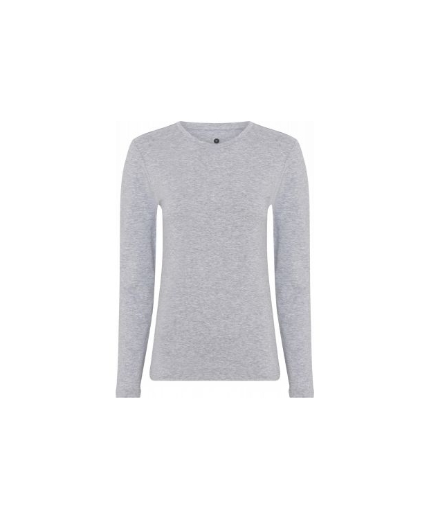 JBS of Denmark langærmet bambus-T-shirt i grå til kvinder billede 1