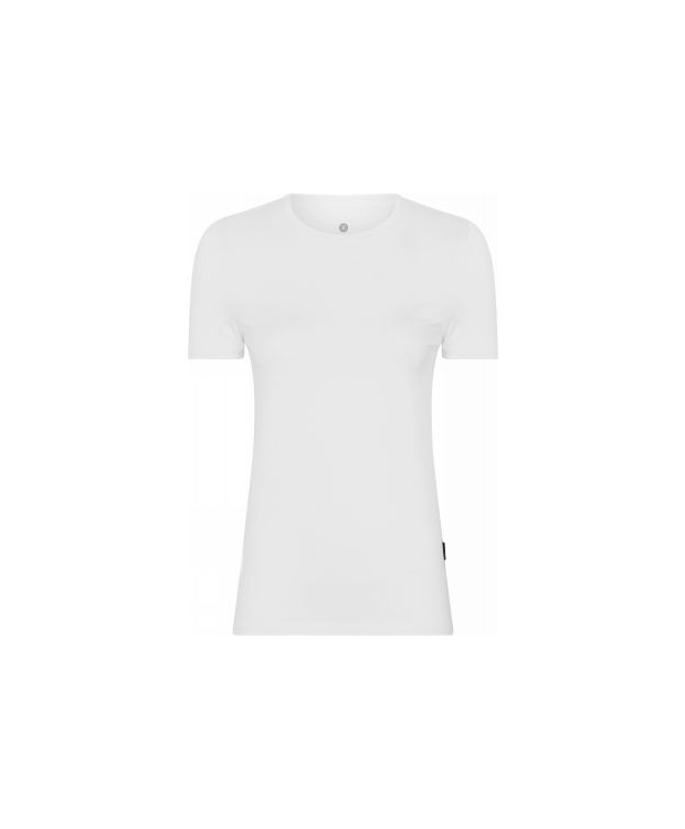 JBS of Denmark FSC-bambus T-shirt rund-hals i hvid til kvinder billede 1