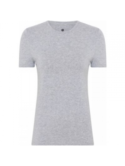 JBS of Denmark FSC-bambus T-shirt rund-hals i grå til kvinder