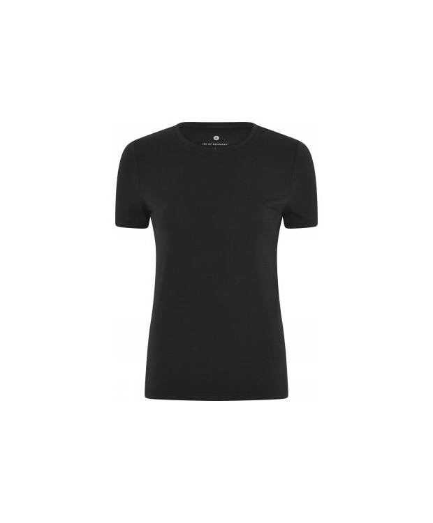 JBS of Denmark FSC-bambus T-shirt rund-hals i sort til kvinder billede 1