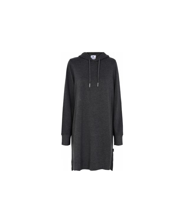 JBS of Denmark bambus hoodie dress – mørkegrå – kvinder billede 1