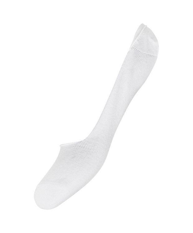 Decoy Basic hvide footies til kvinder billede 1
