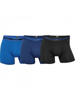 JBS 3-pak bambusboksershorts – blå nuancer – herre