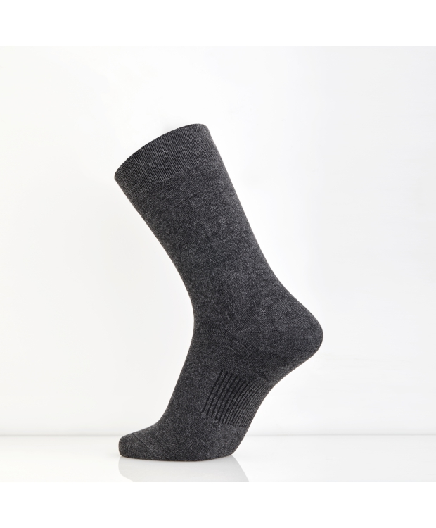 iZ Sock Copenhagen Luxury bambusstrømper – mørkegrå – unisex billede 8