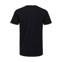 Selected T-shirt i økologisk bomuldsblanding – sort – herre