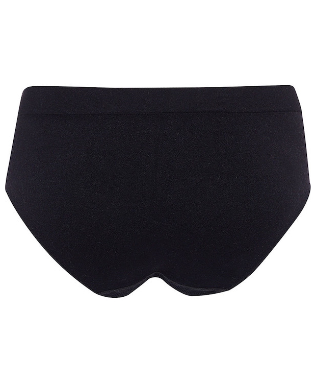 6 par Decoy Microfiber hipster trusse sort til kvinder – detaljebillede 2