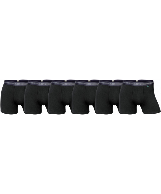 JBS 6-pak sorte bambus-boxershorts til mænd billede 1