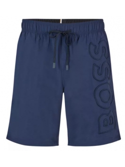 BOSS badeshorts i navy med logo til herre