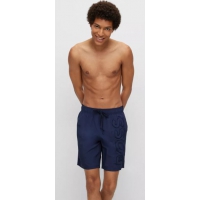 BOSS badeshorts i navy med logo til herre
