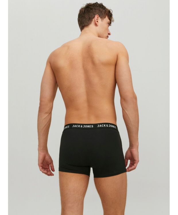 Jack & Jones 2-pak boxershorts i sort til herre billede 3