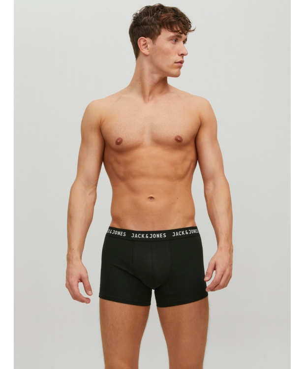Jack & Jones 2-pak boxershorts i sort til herre billede 4