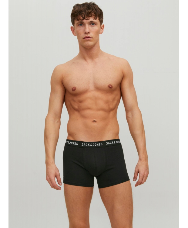 Jack & Jones 2-pak boxershorts i sort til herre billede 7