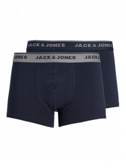 Jack & Jones 2-pak boxershorts i navy blazer til herre