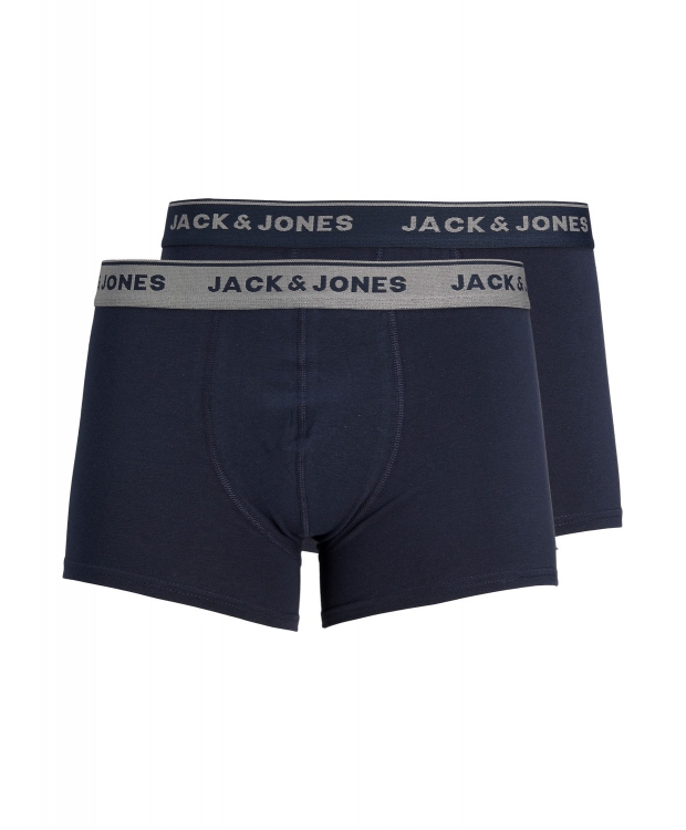 Jack & Jones 2-pak boxershorts i navy blazer til herre billede 1