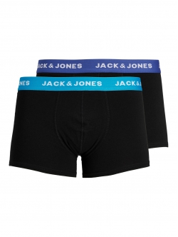 Jack & Jones 2-pak boxershorts i blå til herre