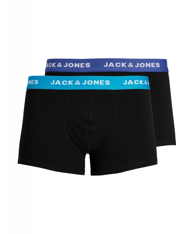 Jack & Jones 2-pak boxershorts i blå til herre billede 1