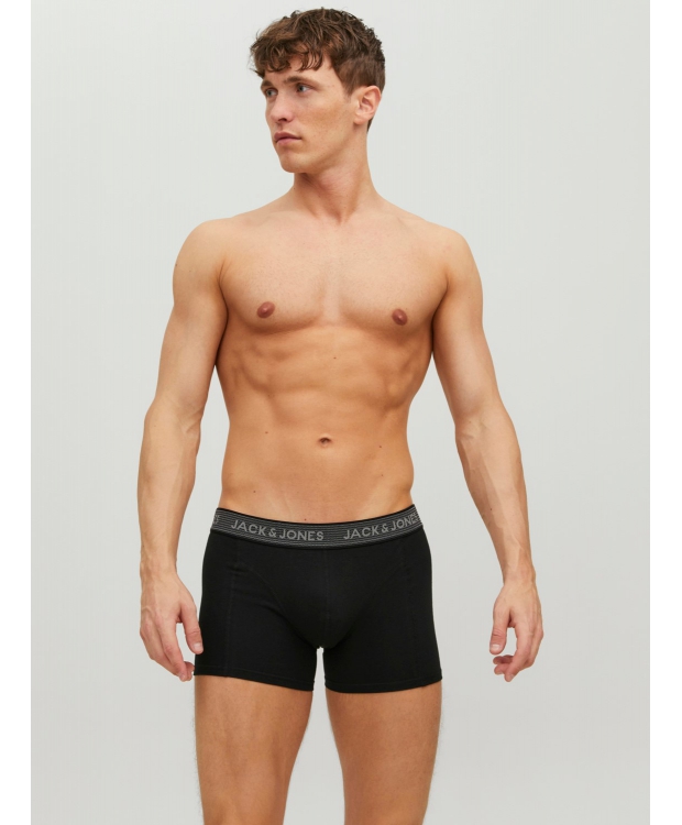 Jack & Jones 3-pak boxershorts i grå/asphalt til herre billede 6