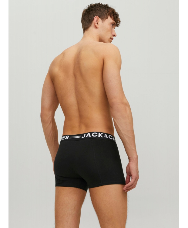 Jack & Jones 3-pak boxershorts i sort til herre billede 3