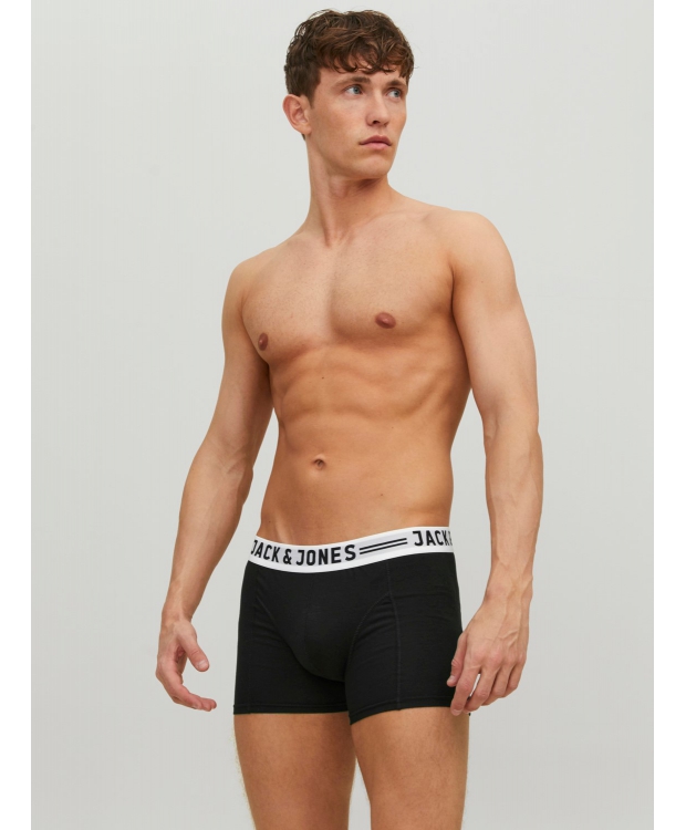 Jack & Jones 3-pak boxershorts i tre farver til herre billede 1