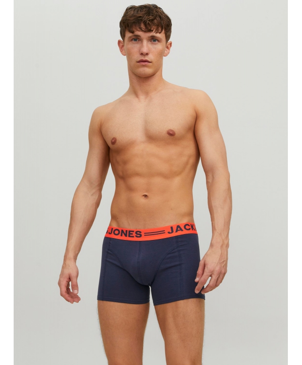Jack & Jones 3-pak boxershorts i burgundy til herre billede 6