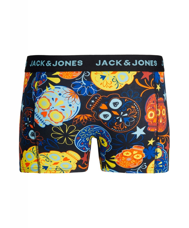 Jack & Jones 3-pak figursyede boxershorts i sort til herre billede 3