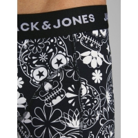 Jack & Jones 3-pak figursyede boxershorts i sort til herre