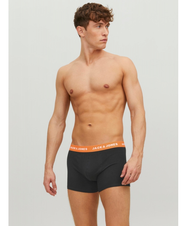 Jack & Jones 7-pak boxershorts i sort til herre billede 4
