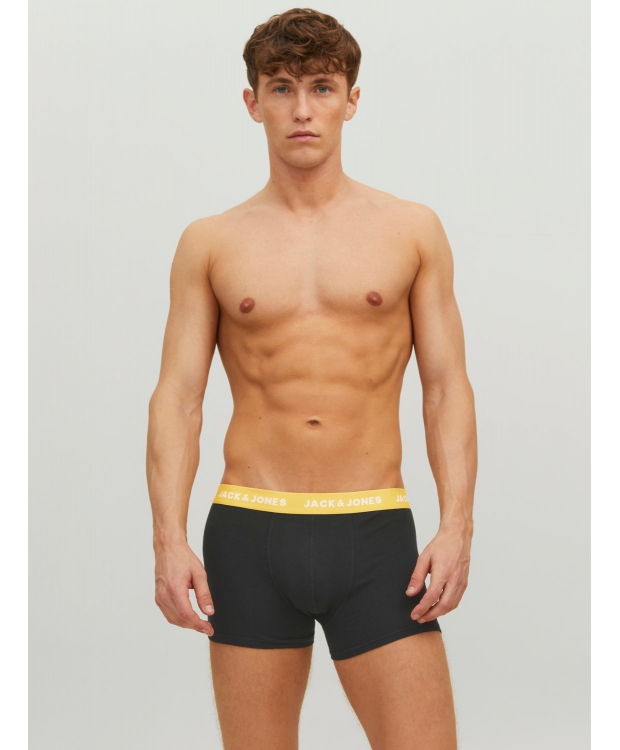 Jack & Jones 7-pak boxershorts i sort til herre billede 6