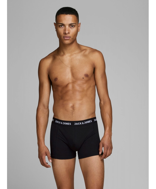 Jack & Jones 7-pak sorte boxershorts til herre billede 5
