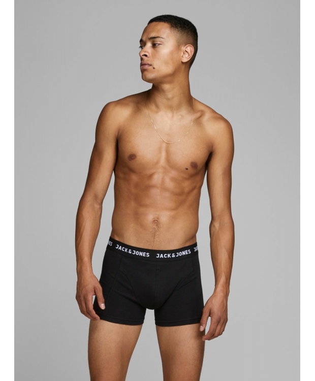Jack & Jones 7-pak sorte boxershorts til herre billede 7