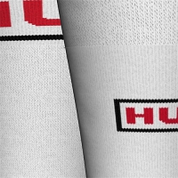 HUGO 2-pak hvide bomuldsstrømper med logo til kvinder – OUTLET