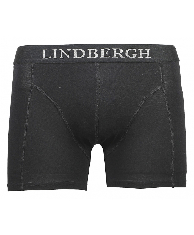 Lindbergh 3-pak sorte bomuldsboxershorts til herre billede 3