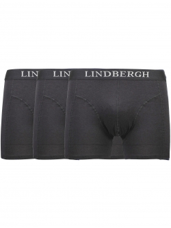 Lindbergh 3-pak bambusboxershorts i sort til herre