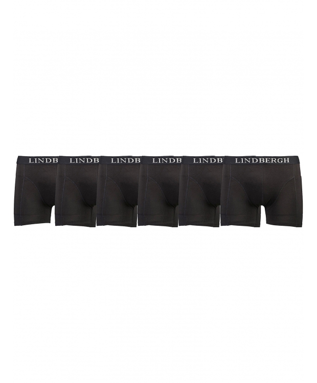 Lindbergh 6-pak bambusboxershorts i sort til herre billede 1