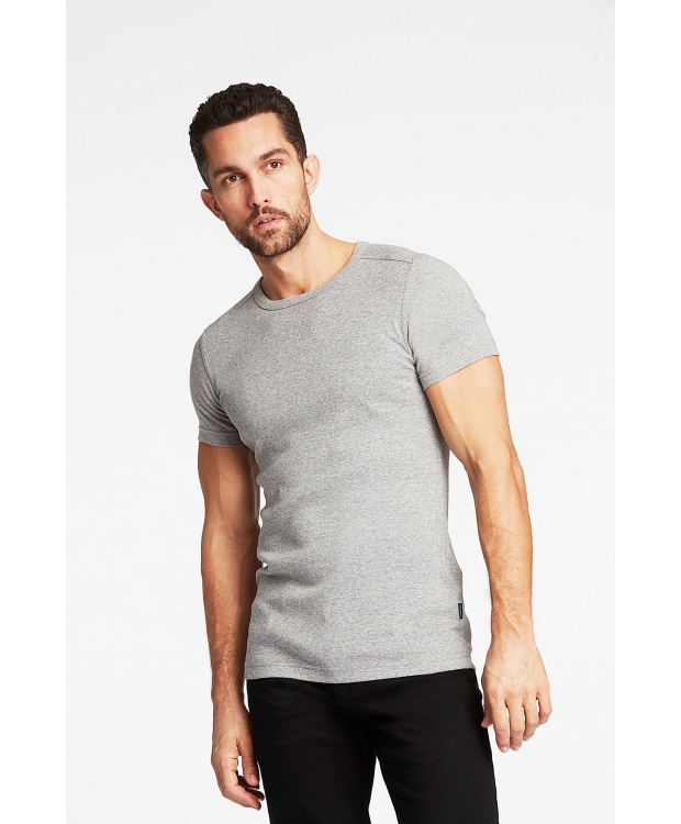 Lindbergh grå T-shirt i 100% bomuld til herre billede 5